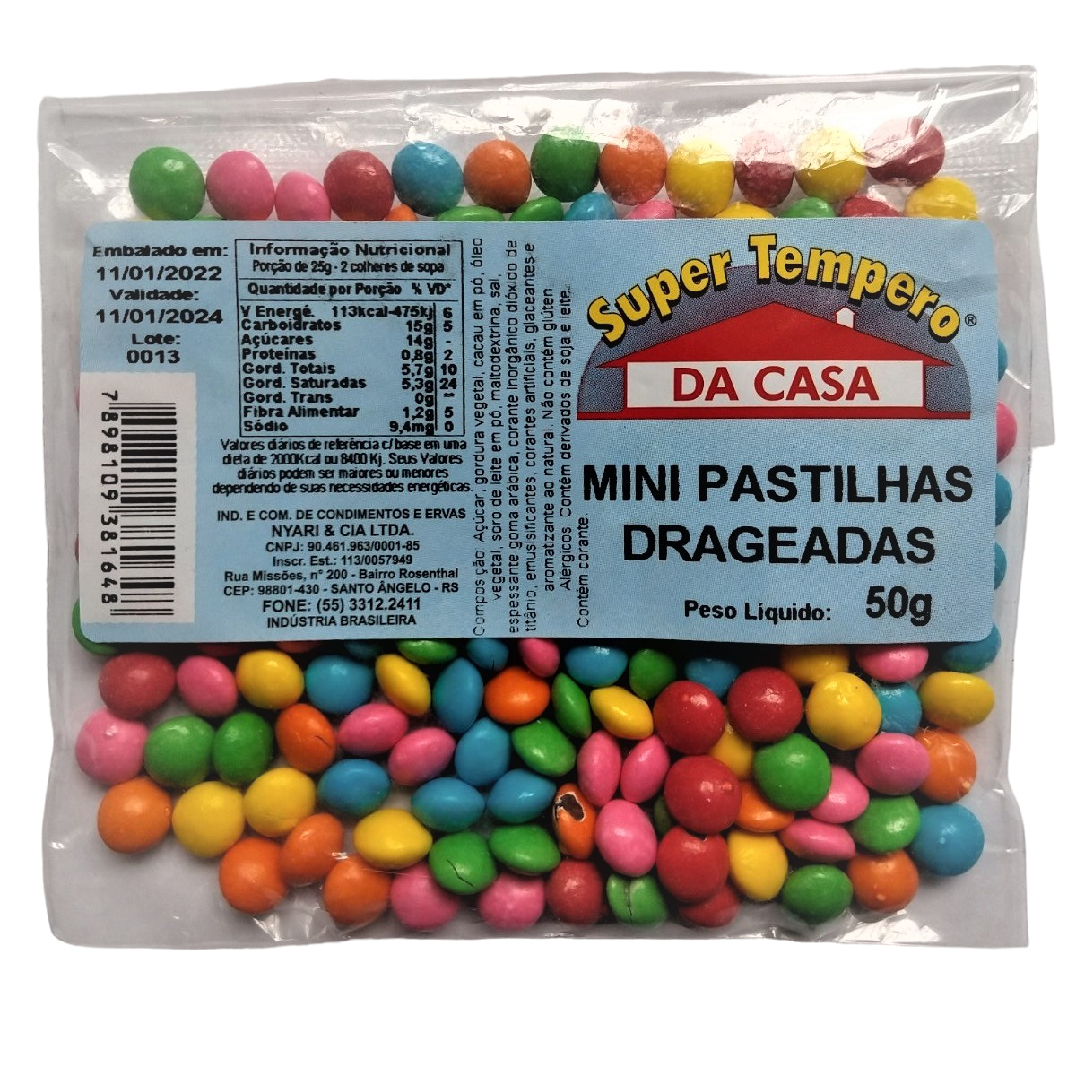 Mini Pastilhas