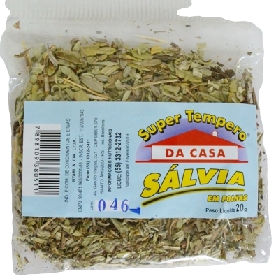 Sálvia em Folha