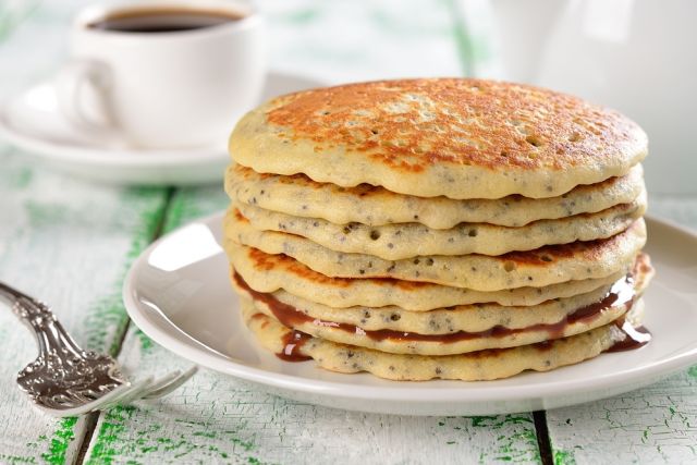 PANQUECAS DE CHIA